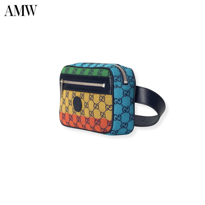 GUCCI GG Multicolour Belt Bag - 6586572U1BN4198 - Ask Me Wear