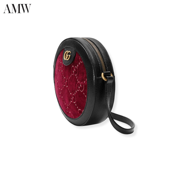 Gucci - Handbag - GUCCI GG Velvet Round Shoulder Bag - 5749789TIKT6464 - Ask Me Wear