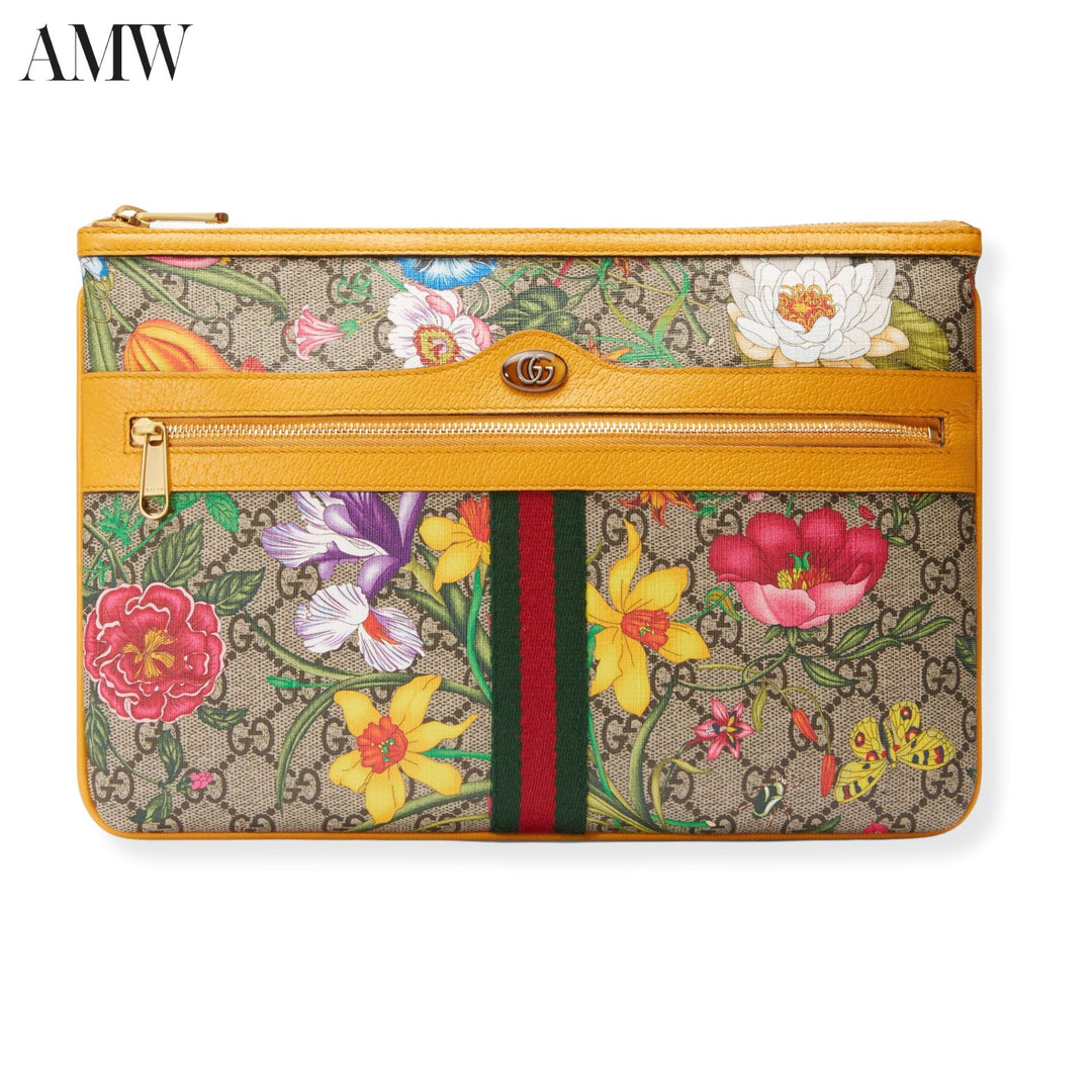 GUCCI Ophidia GG Flora Pouch - 51755192YBC9781 - Ask Me Wear