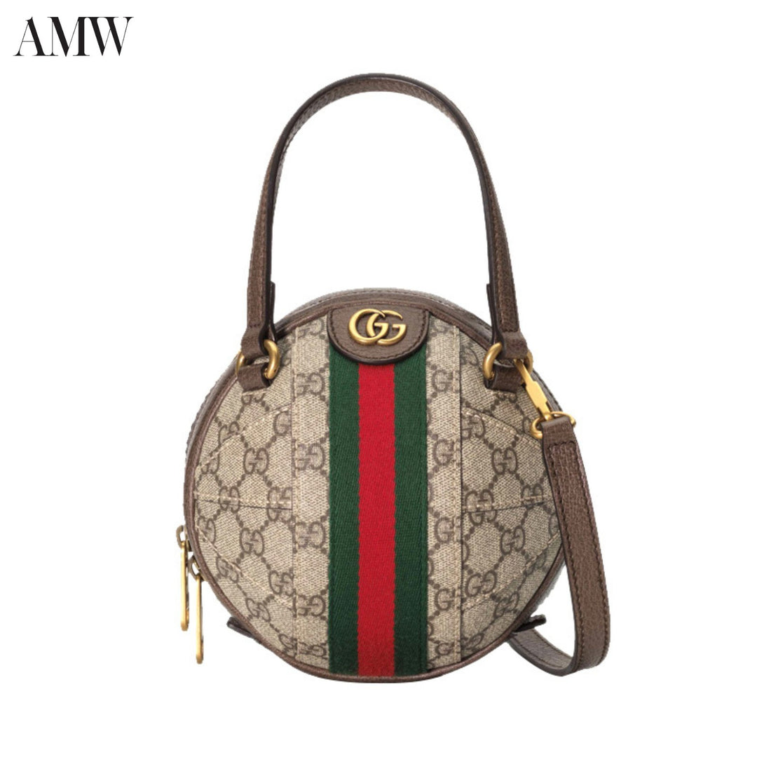 GUCCI Ophidia Mini GG Sphere Top-handle Bowler Bag in Beige - 57479496I3T8745 - Ask Me Wear