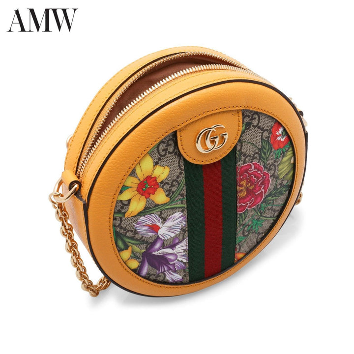 GUCCI Ophidia Mini Round Shoulder Bag - 55061892YAC9781 - Ask Me Wear