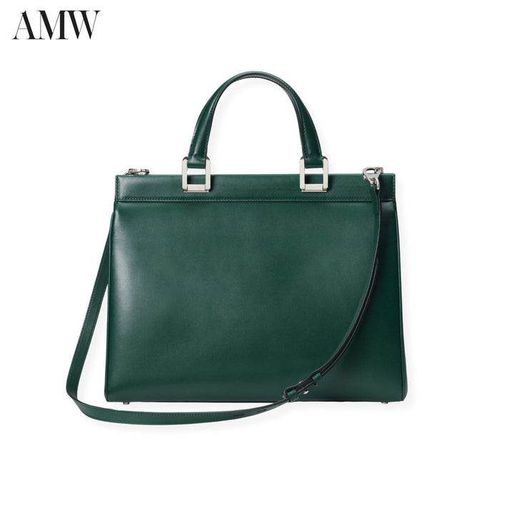 GUCCI Zumi Smooth Leather Medium Top Handle Bag - 56471405J0X3154 - Ask Me Wear