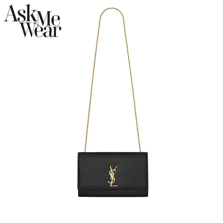 SAINT LAURENT Kate medium chain bag in grain - 364021BOW0J1000 - Ask Me Wear