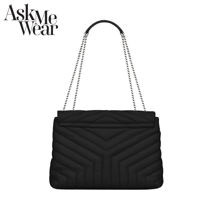 SAINT LAURENT Loulou medium chain bag in quilted "Y" leather - 574946DV7261000 - Ask Me Wear