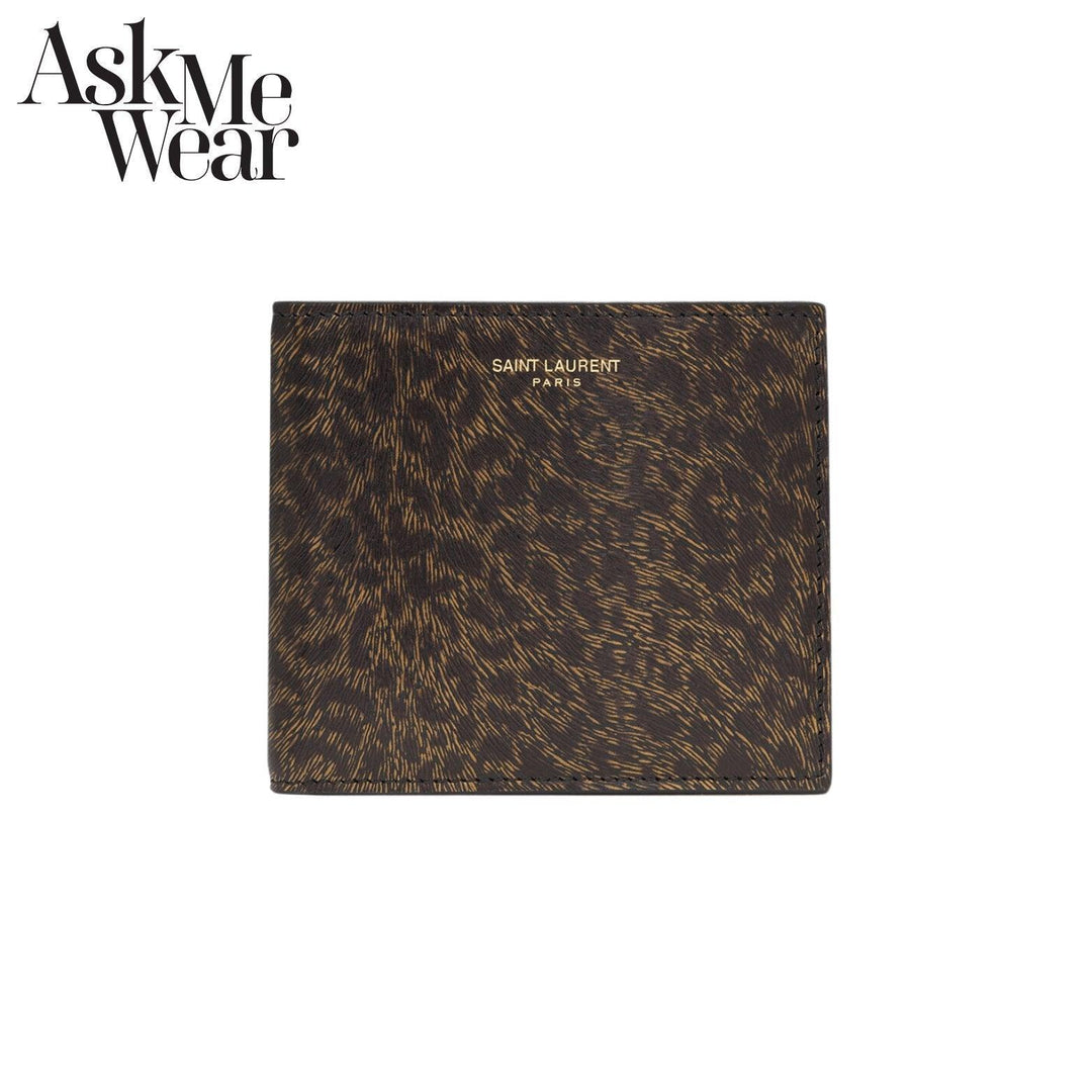 SAINT LAURENT Paris East/West Wallet in Leopard-print Leather - 396307AACK81083 - Ask Me Wear