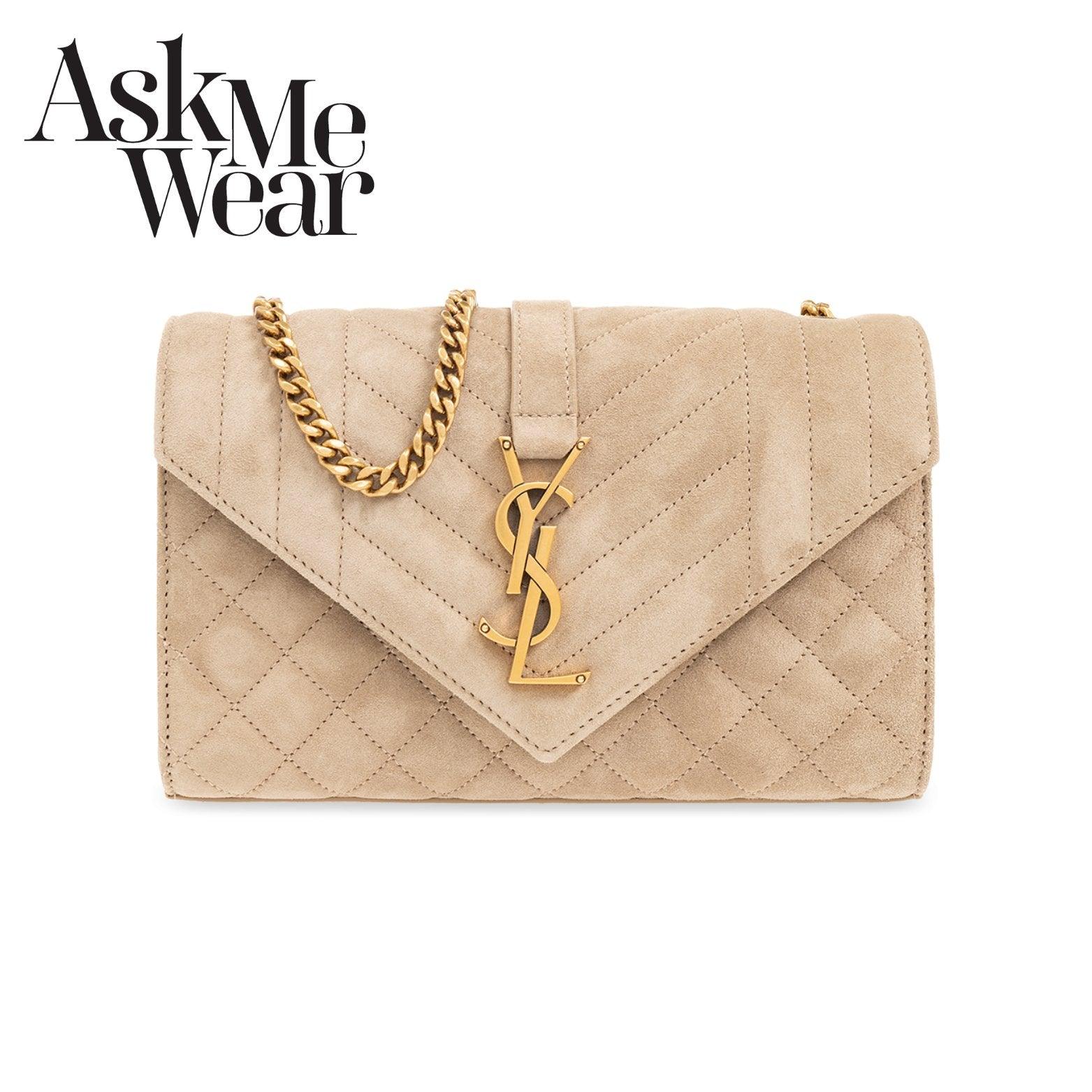 Ysl suede envelope online bag